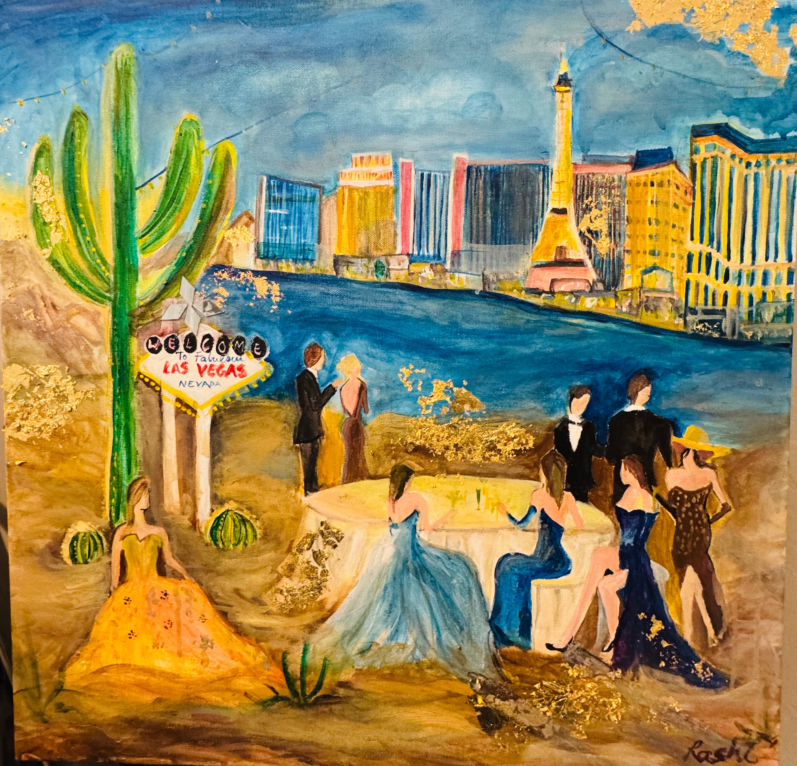 An evening in Vegas